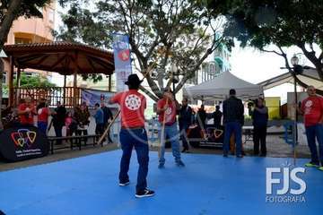Los Llanos de Telde, en el día grande de sus fiestas patronales de 2019 (Foto Francisco Javier Santana)